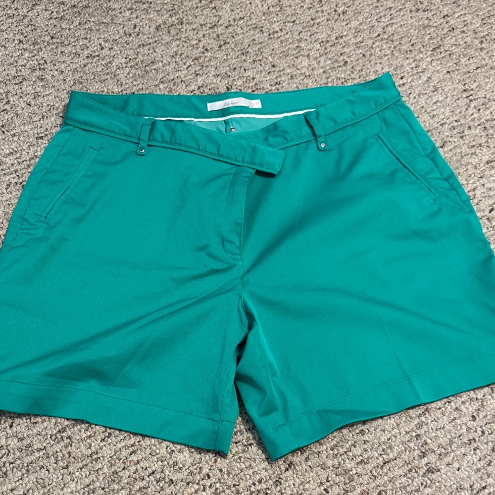 Lady Hagen Turquoise Athletic Shorts